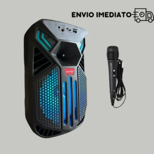 Caixa Som Karaokê